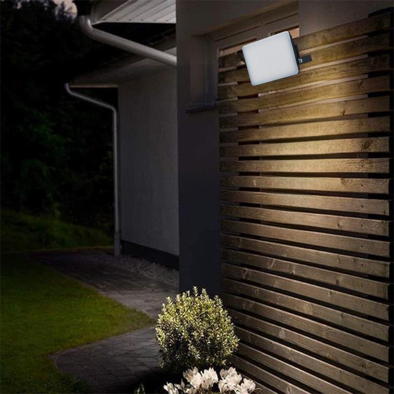 Vonkajší čierny LED reflektor 20W / 4000K - LF7022 6