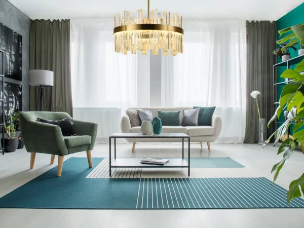 LED krištáľový luster + diaľkový ovládač 80W - J6335/C 5