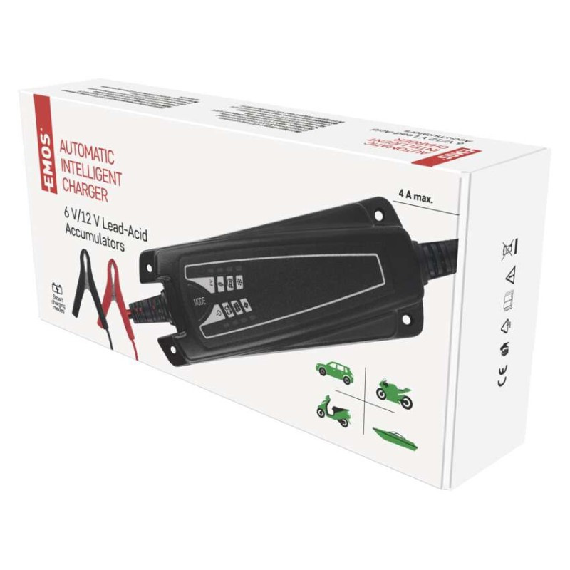 Nabíjačka autobatérií 6/12V 4A 3