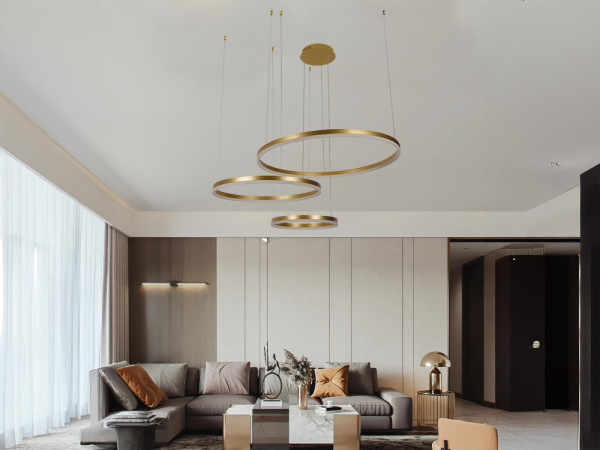 LED závesné svietidlo s diaľkovým ovládačom 125W - J4384/G 6