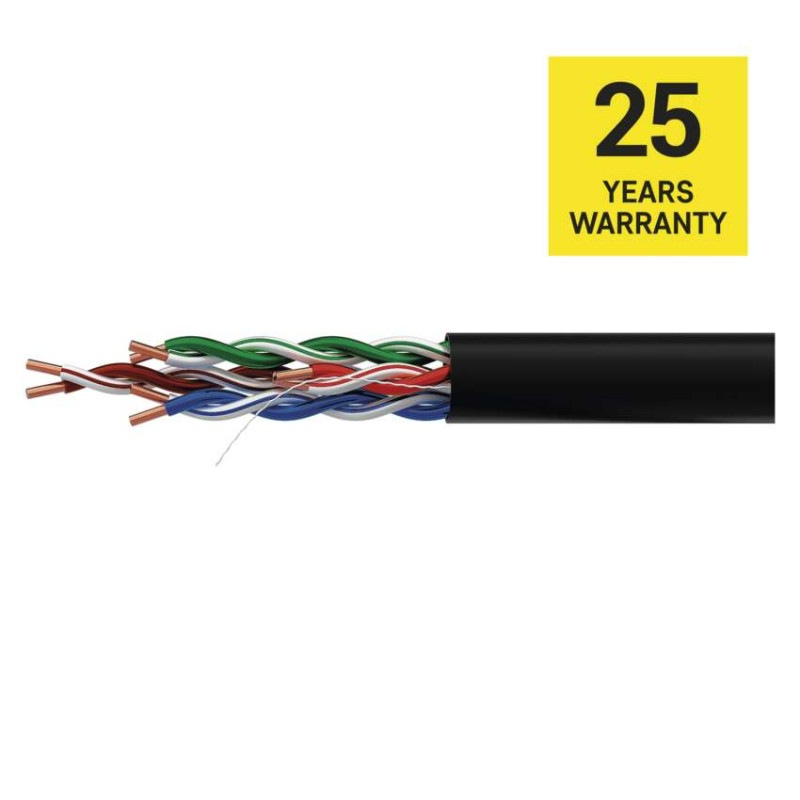 Datový kábel UTP 5E, outdoor, 100m 14