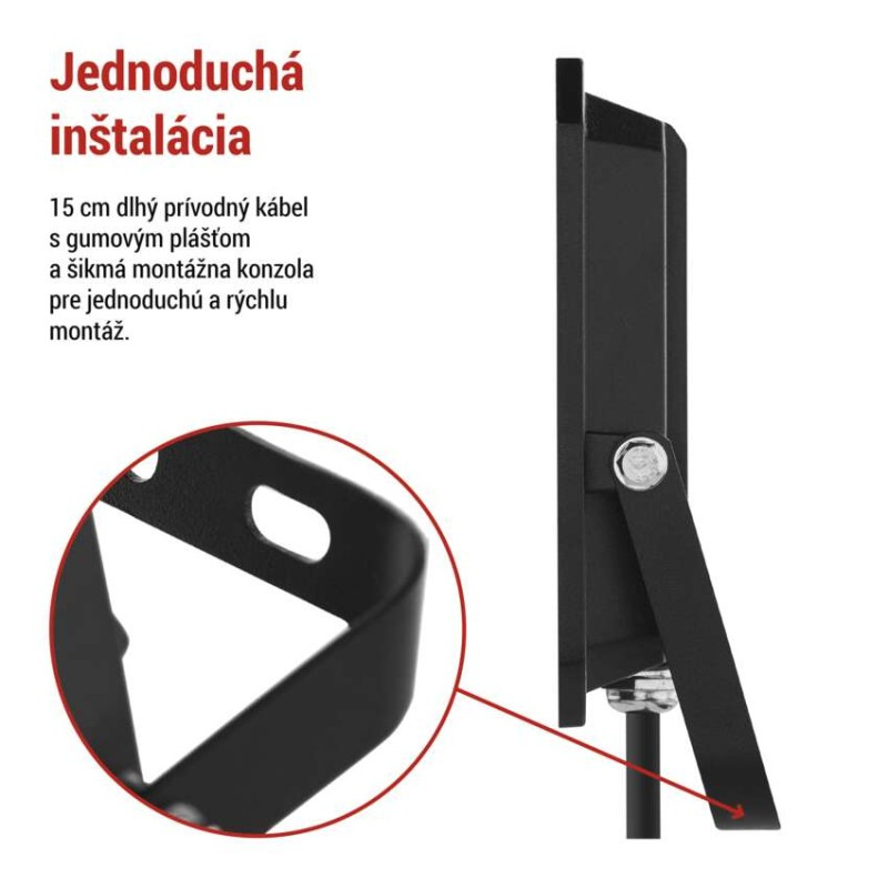 LED reflektor SIMPO 50 W neutrálna biela 7