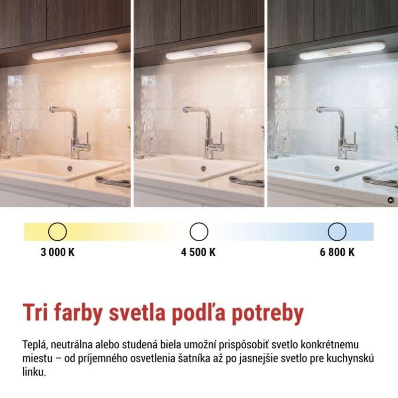 LED nabíjateľná svietidlo P3328 s pohybovým senzorom a fotosenzorom, 1 ks 4