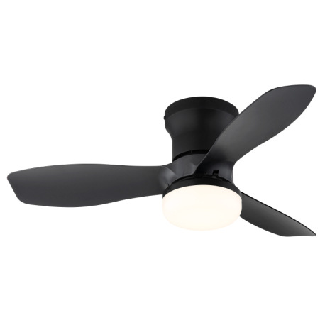 Stropný ventilátor, plast, matná čierna/antracitová/biela, stmievateľný, viacero rýchlostí pomocou n 11