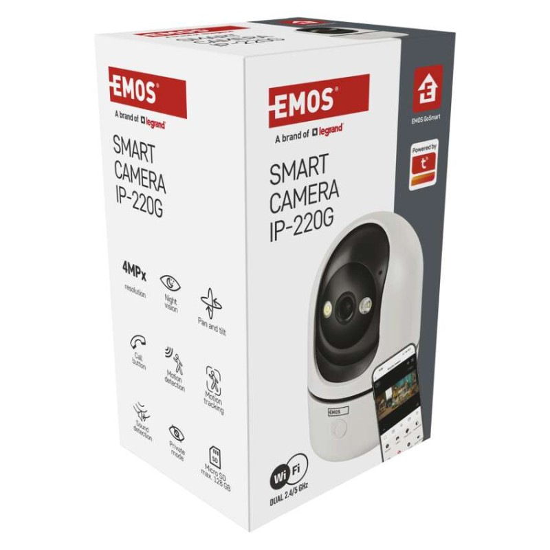 GoSmart Vnútorná otočná kamera IP-220G s WiFi 10