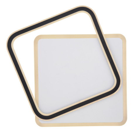 Stropné svietidlo, kov biely, kov čierny, akryl biely, vrchná časť otočná, pamäťová funkcia, nočné s 4