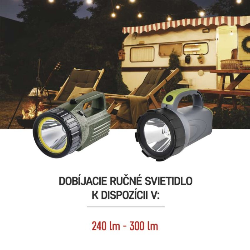 LED nabíjacie svietidlo P2311, 300 lm, 2400 mAh 2