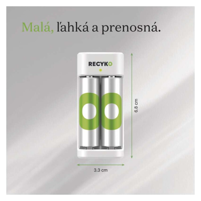GP nabíjačka batérií Eco E221 + 2AA GP ReCyko 2100 6
