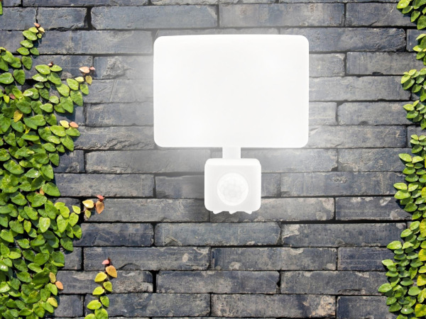 Vonkajší biely LED reflektor so senzorom 20W / 4000K - LF7122S 5