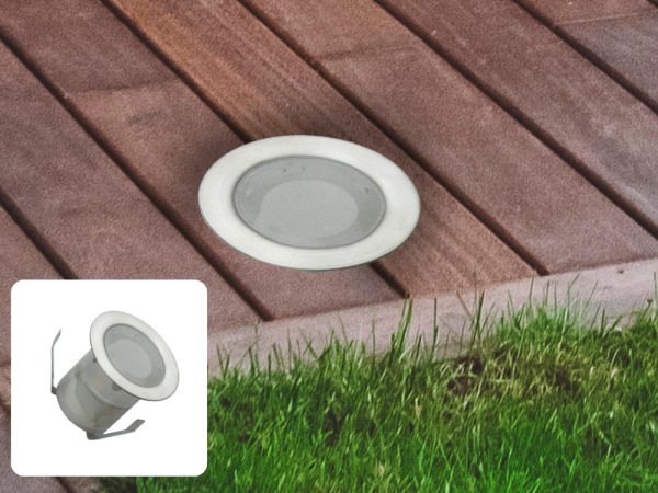 LED vonkajšie podlahové svietidlo 0,6W / IP67 FL103 / 4000K - LFL122