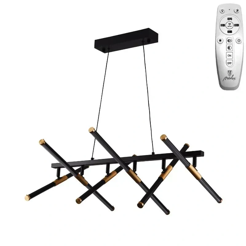 LED závesné svietidlo + diaľkový ovládač 80W - J4356/B 4