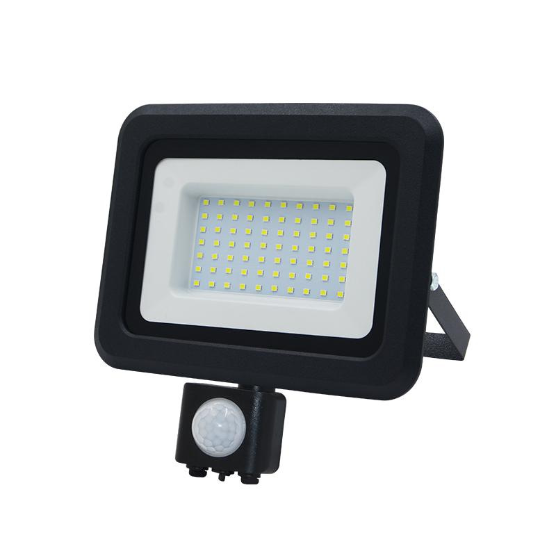 Vonkajší čierny LED reflektor 50W / 4000K - LF0024S 5