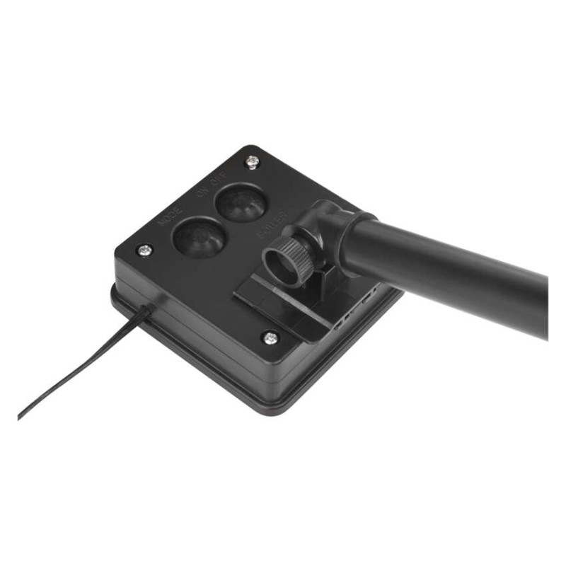 LED nano reťaz so solárnym panelom, medená, 12 m, vonkajšia aj vnút., teplá biela, časovač 11