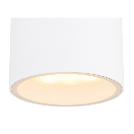 Vonkajšie svietidlo, hliník biely, sklo priehľadné, IP44, Ø108, V:96, bez žiarovky 1xGX53, max. 11W 9