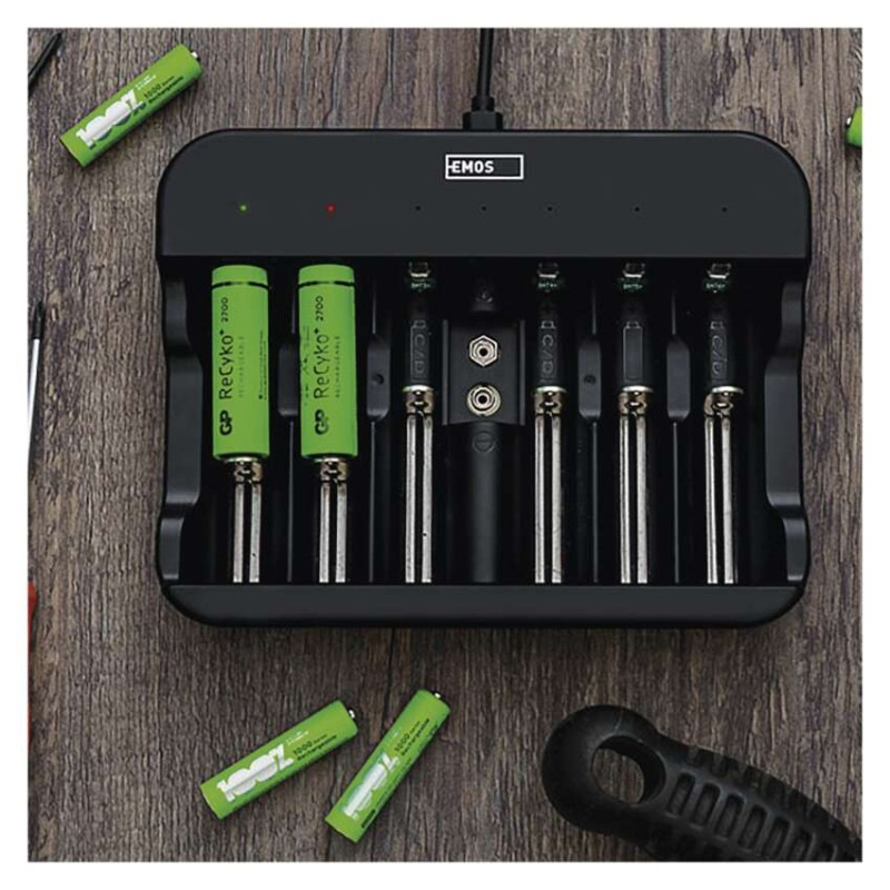 EMOS nabíjačka batérií BCN-60U 3