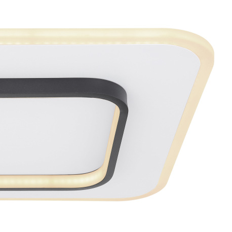 Stropné svietilo, kov biely, akryl biely, čierny, pamäťová funkcia, nočné svetlo, stmievateľné, diaľ 14