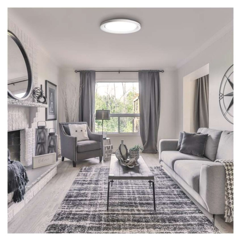 LED prisadené svietidlo REMI, kruhové 45W, stmiev.so zmenou CCT 6