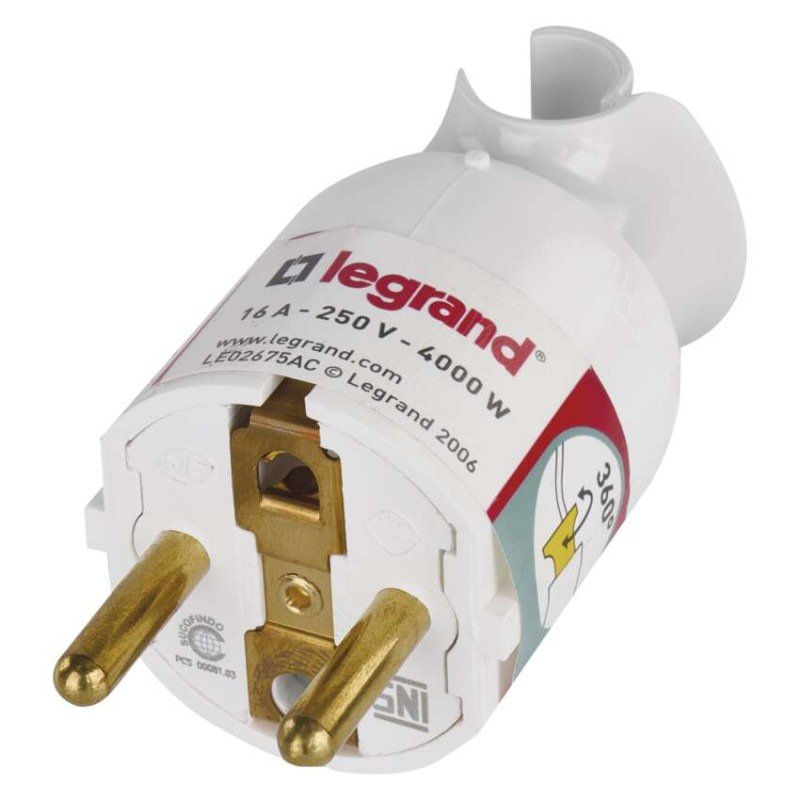 Legrand vidlica otočná, biela 4