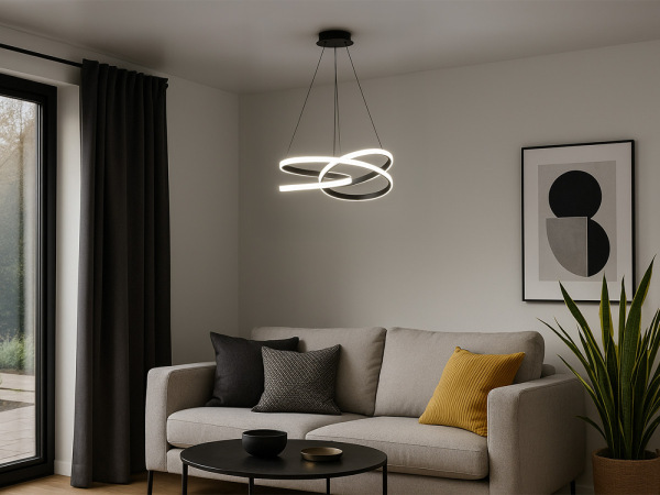 LED závesné svietidlo s diaľkovým ovládačom 90W - TA2307/B 9