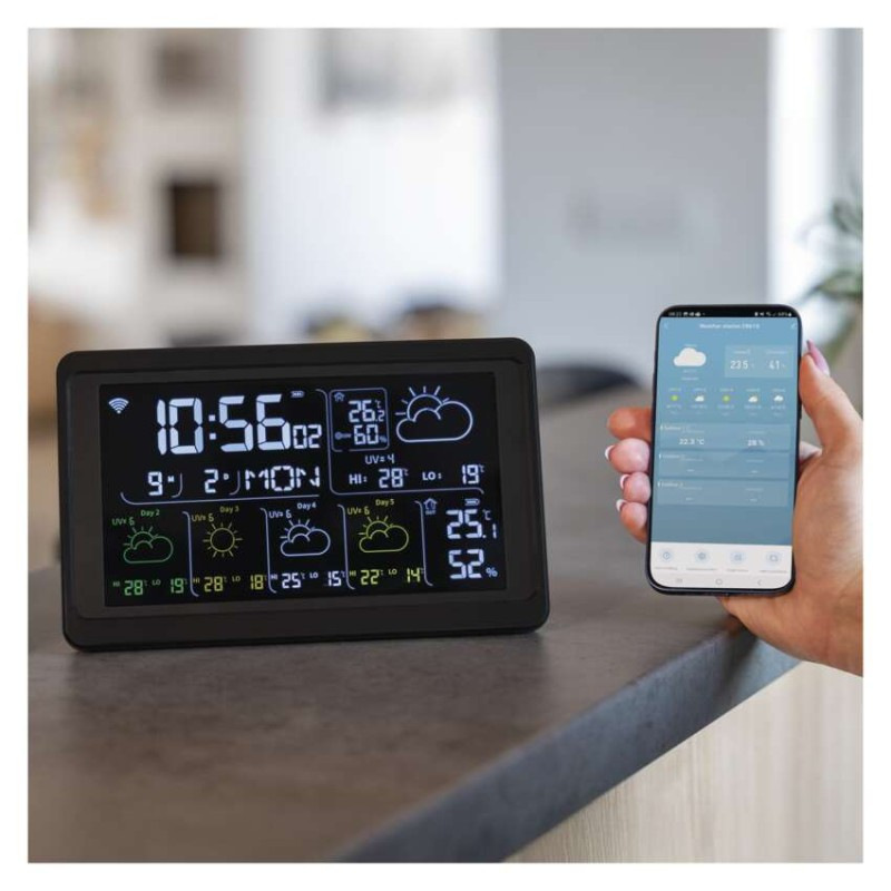 GoSmart bezdrôtová meteostanica E8610 s WiFi 8