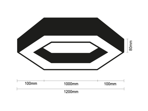 LED stropnica 110W - CL7634 1