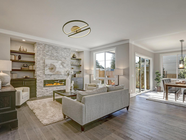 LED stropné svietidlo s diaľkovým ovládačom 75W - TA1303/BW 11