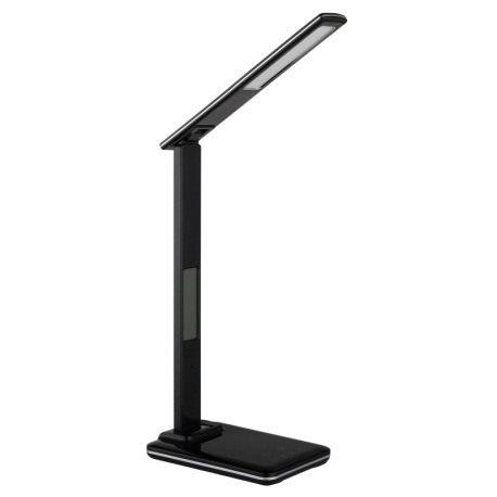 Stolové svietidlo, plast čierny, dotykové zapnutie/vypnutie, dotykový spínač plynulý, vrátane USB ká 3