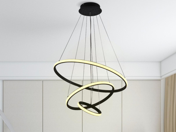 LED závesná lampa na lanku + diaľkový ovládač 90W - J4301/B 5