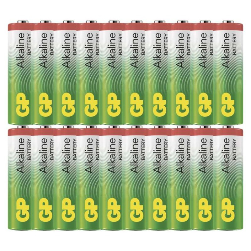 Alkalická batéria GP Alkaline LR6 (AA), 20 ks 2