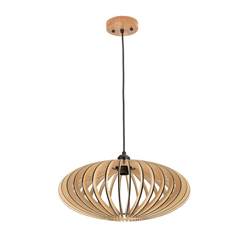 Závesný luster z masívneho dreva E27 / 450 - WRE131 2