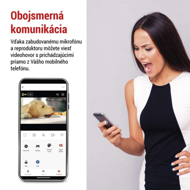 GoSmart Otočná kamera IP-220W s WiFi 4