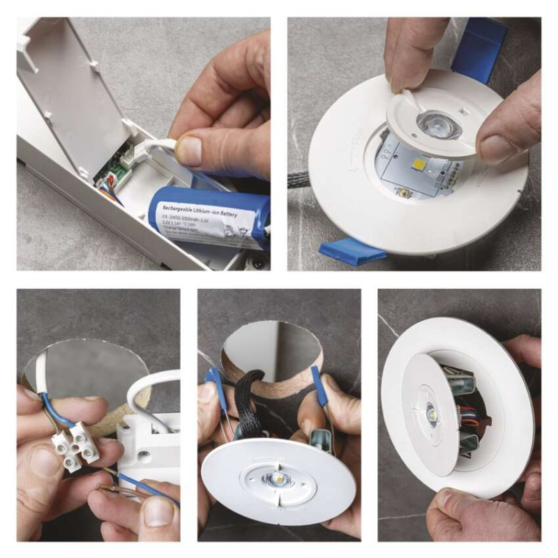 LED Núdzové svietidlo ORSU 6W 450LM 3H 13