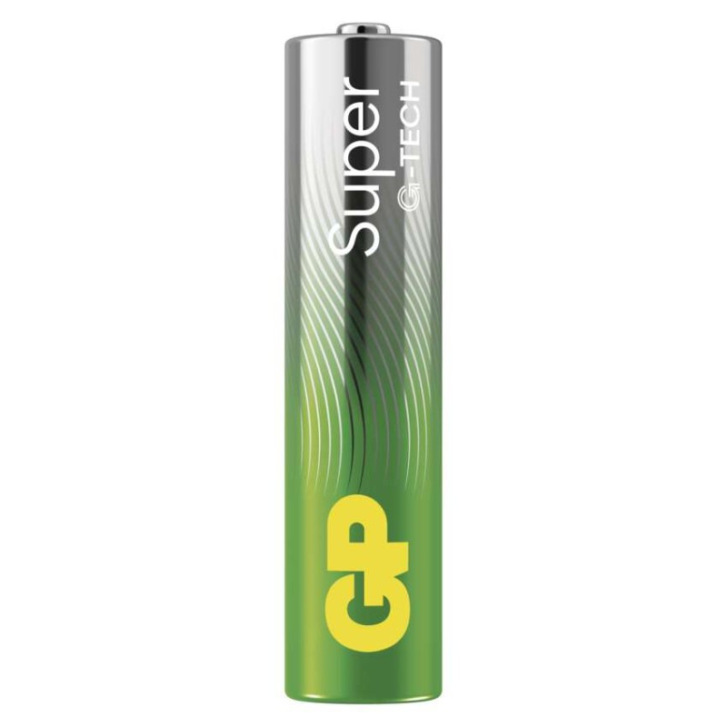 Alkalická batéria GP Super LR03 (AAA), 4 ks 6