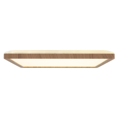 Stropné svietidlo, plast so vzhľadom dreva, plast satinovaný, biely, niekoľko úrovní cez nástenný sp 9