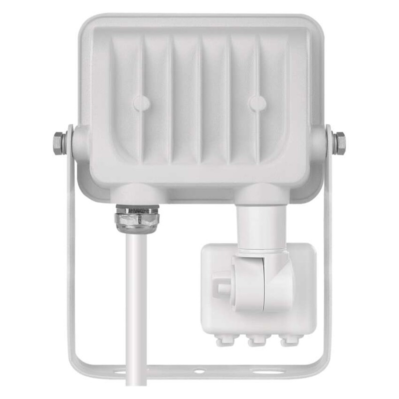 LED reflektor GLARO s pohybovým čidlom, 10 W, biely, IP54, 1000 lm, neutrálna biela 3