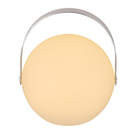 Vonkajšie svietidlo, plast opál, kov, na batérie a adaptér, IP44, vypínač, diaľkové ovládanie, zmena 13