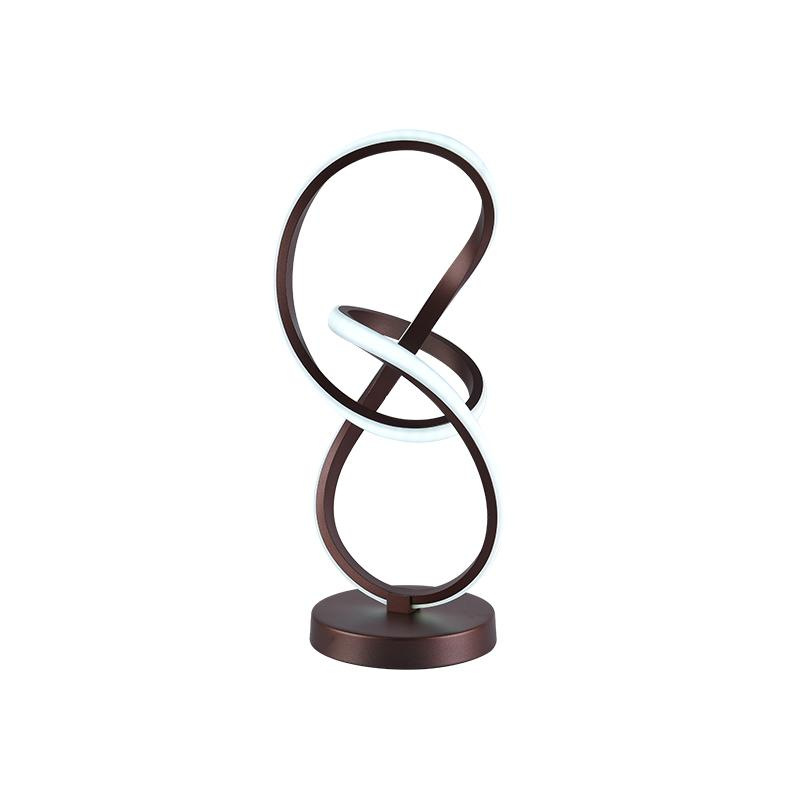 LED dizajnová stolná lampa 28W - JT1302/BR 7