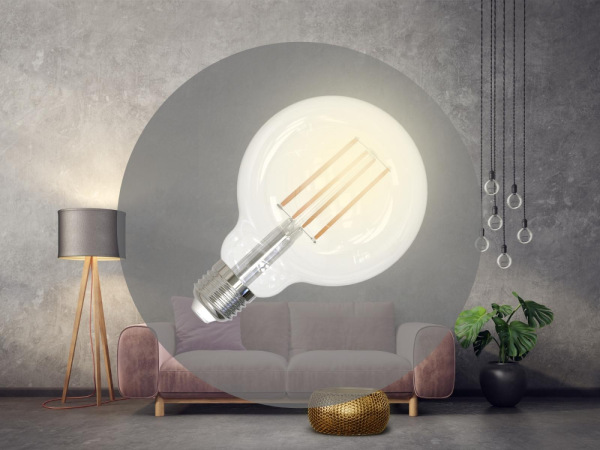 LED žiarovka / filament 11W - G95 / E27 / 3000K - ZLF911D 2