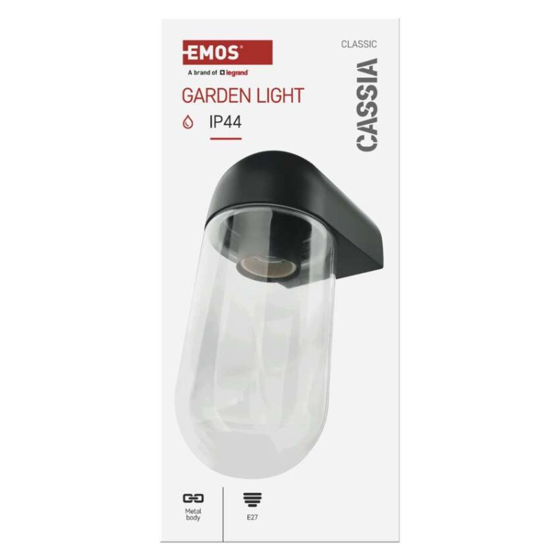 Záhradné nástenné svietidlo CASSIA, 12,6 x 9,5 x 22,2 cm, 1 x E27, 15 W 11