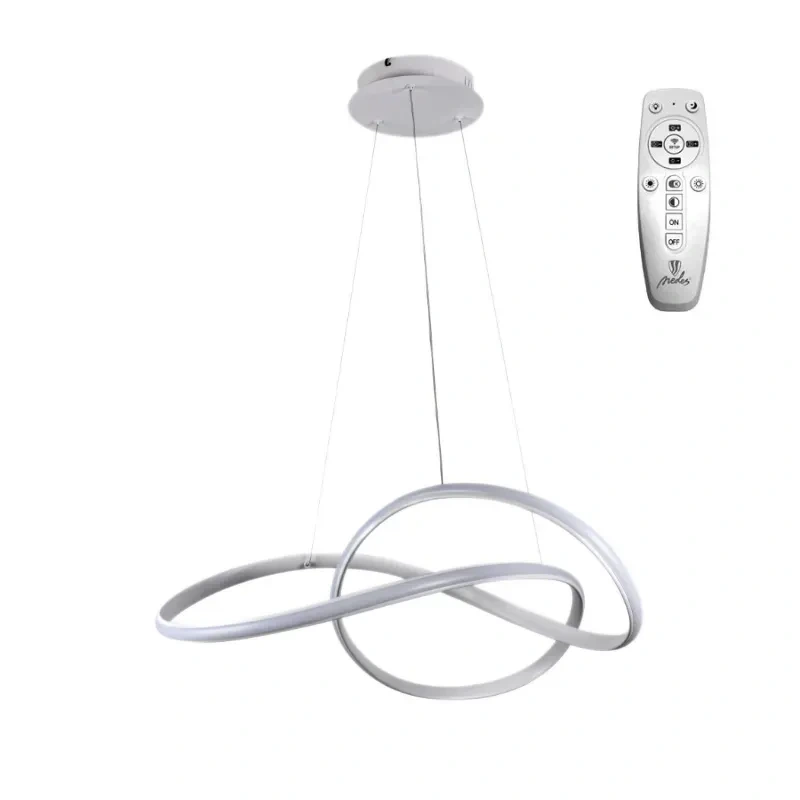 LED závesné svietidlo + diaľkový ovládač 70W - J4331/W 1