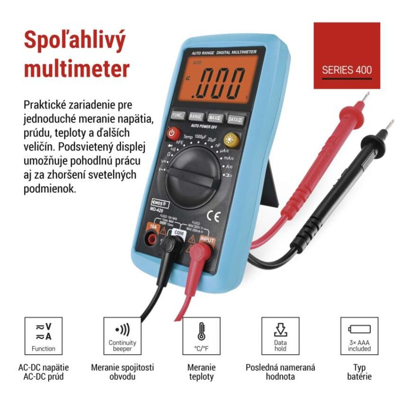 Multimeter MD-420 1