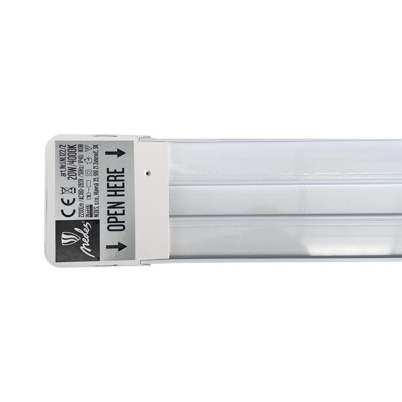 LED podlinkové svietidlo 20W / IP40 WTL / 3 / 600 / 4000K - LNL122/2 8
