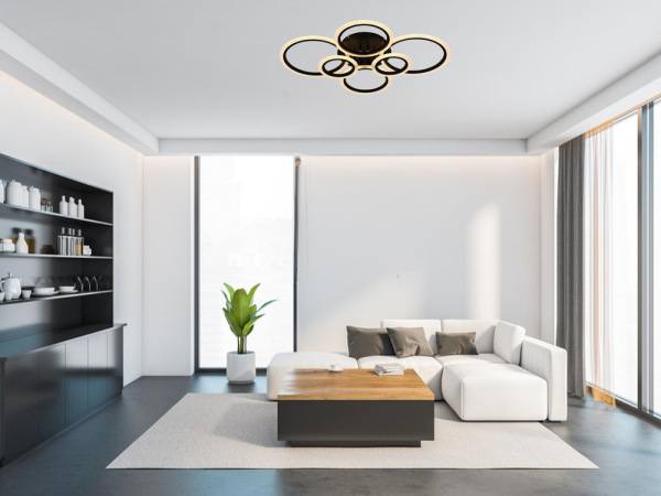 LED stropná lampa + diaľkový ovládač 85W - J3323/B 6