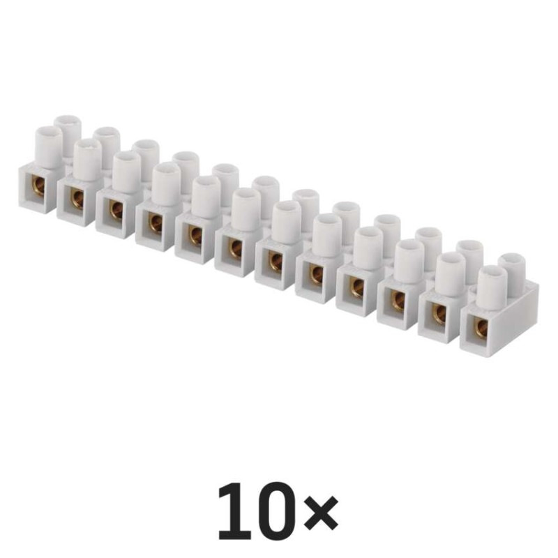 Svorkovnica 12×4,0 mm biela 2