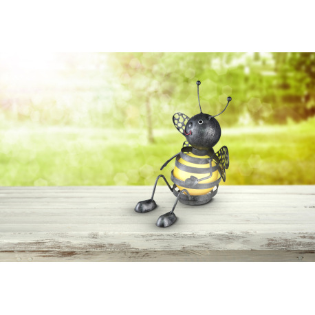 Solárne svietidlo, čierny, plast žltý, IP44, akumulátor AAA 600mAh 1,2 V, DxŠxV:215x175x250, vrátane 3