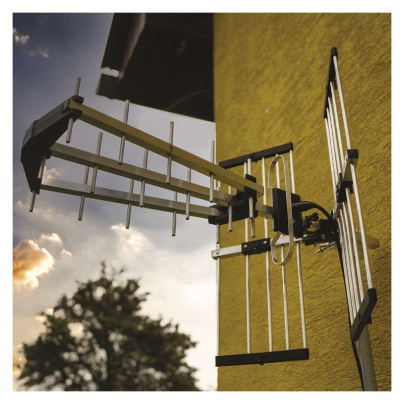 Anténa vonkajšia PROFI EM-P117, DVB-T2, filter LTE/4G/5G 2