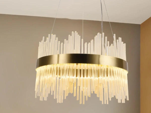 LED krištáľový luster + diaľkový ovládač 70W - J6313/C 3