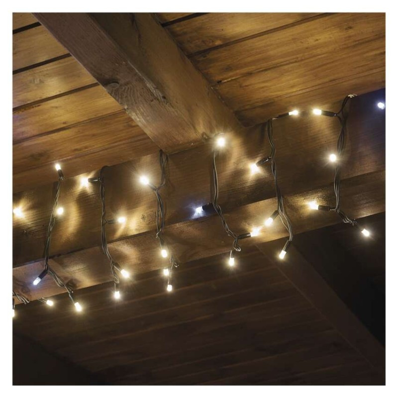 Profi LED spojovacia reťaz preblikávajúca, 10 m, vonkajšia, teplá/studená biela 5