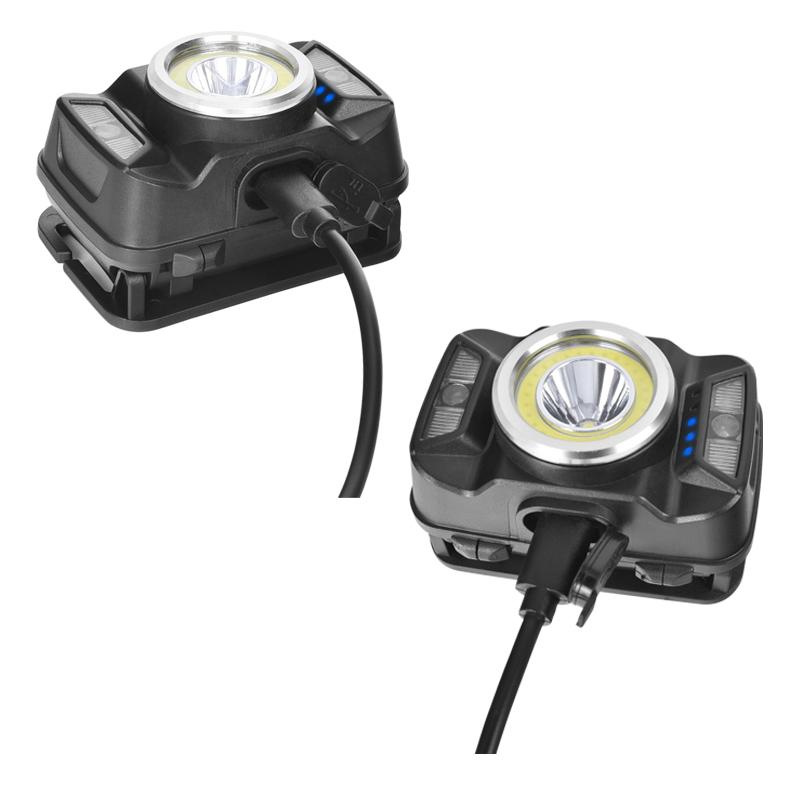 LED nabíjacia čelovka so senzorom - LH05R 7