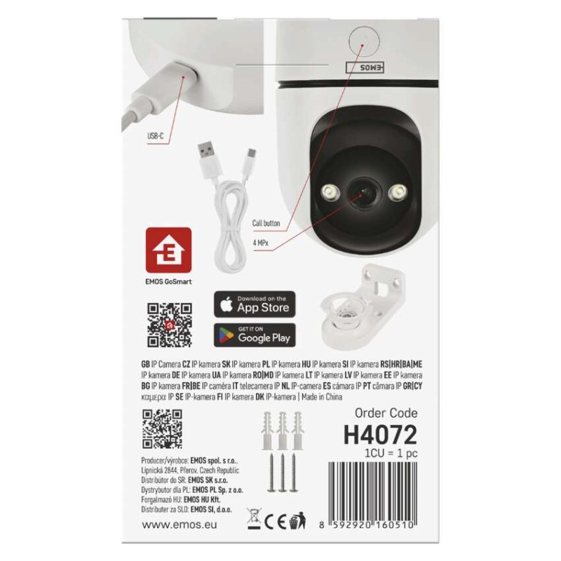 GoSmart Vnútorná otočná kamera IP-220G s WiFi 9
